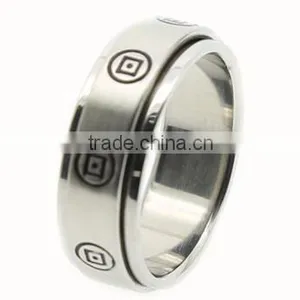 Stainless Steel Spinner Rings SR-9005 thumbnail-1