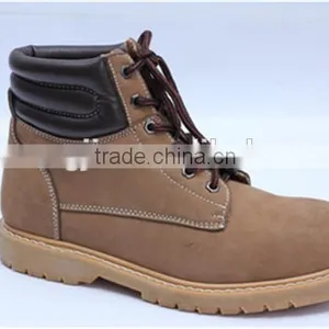 Luxury Nubulk Leather Goodyear Welt Safety Boots NO.8101-1 thumbnail-4