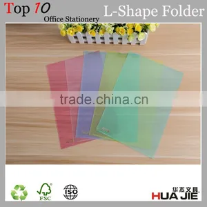 Business Stationery PP Material L Shape File Folders thumbnail-1