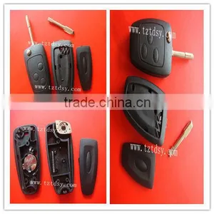 Tongda Hot Sale 3 Button Modified Folding Smart Key Case for F-ord Mo-ndeo thumbnail-1