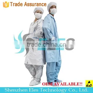 Cleanroom Use Antistatic Polyester Overcoat With High Quality thumbnail-3