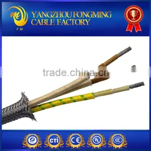 400deg.C 304 Mica Fiberglass Wire With Stainless Steel Shield Wire Cable thumbnail-1