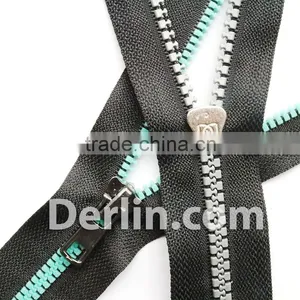 Kids Children Colour Logo 3# 5# Resin Delrin Vislon Plastic Zipper thumbnail-3