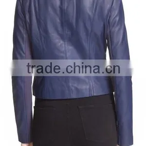 Fashioned Hot Look Women Fashion Leather Jacket thumbnail-4