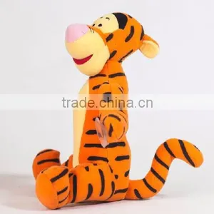 Tiger Type and Plush,Plush ,PP Cotton Stuffing Material Vivid Giant Wild White Tiger Plush Toys thumbnail-2