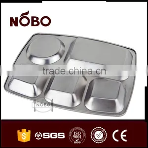 Hot Sale Fast Food Tray With 5 Compartments thumbnail-2
