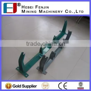 ISO Standard Electricity Spray Painting Steel Support Bracket For Conveyor Idler Roller thumbnail-6