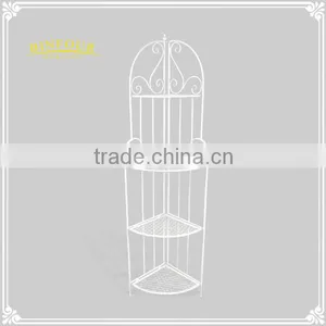 Industrial Three Tier Metal Planter Shelf thumbnail-1