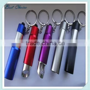 Ningbo Promotional Aluminum Keychain Bottle Opener With Led Light thumbnail-1
