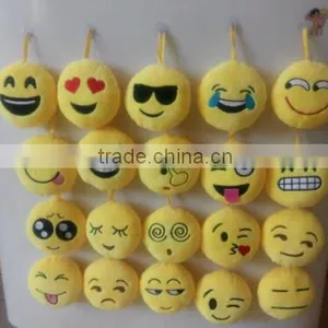 Funny Emoji Pillow Custom Factory Emoji Key Chain Emoji Key Ring thumbnail-1