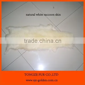 Factory Prices White Raccoon Fur Trim for Hood thumbnail-4