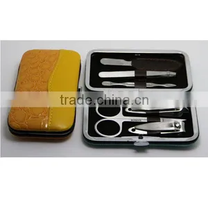 NEW 1SET(6pcs) Nail Care Manicure Pedicure Set Travel Scissors Grooming Kit Tool thumbnail-1