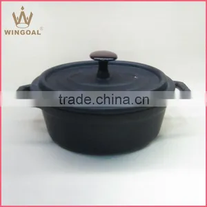 Mini Black Porcelain Casserole Set Wiht Lid Quality Choice thumbnail-1