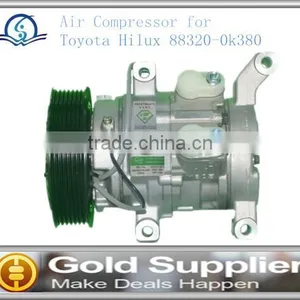 Brand New Air Compressor for Toyota Hilux 88320-0k380 88320-0k100 10S11E With High Quality and Most Competitive Price thumbnail-1