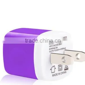 2016 New Products Mini Mobile Phone Charger Adapter for Mobile Phone for Samsung Note 2 3 for Galaxy s6 s7 Edge thumbnail-1