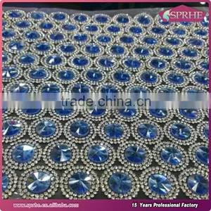 Crystal Mesh Trim Hotfix Crystal Mesh Fabric thumbnail-3