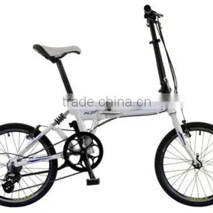 20" SHIMANOO ALTUS 8speed Alloy Folding Bicycle With Rear Shock thumbnail-1