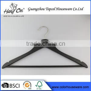 Rubber Wooden Coat Hanger thumbnail-1