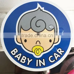 Custom Full Colors Baby on Board Car Stickers PVC Material and Body Stickers Use Car Full Body Vinyl Sticker --DH20448 thumbnail-5