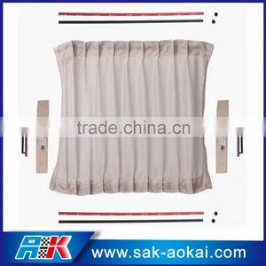 Racing Car Curtains Mesh Fabric Car Sunshade Folding Car Sunshade thumbnail-1