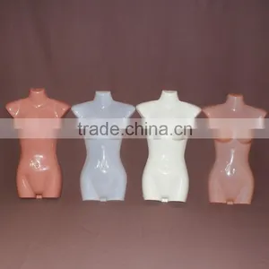 Headless Plastic Female Half Body Hanging Scale Mannequin Dress Form thumbnail-1