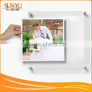 Customized Wedding Photo Frame Plastic or Acrylic thumbnail-1