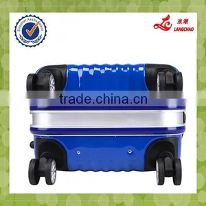 Four Colors Spinner Wheels Aluminum Protective Cover Luggage Hardshell PC Luggage thumbnail-5