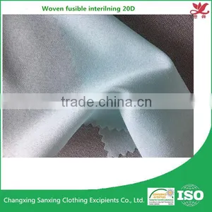 Fusible Interlining 20D Plain Woven Interlining Wholesale Interlining Fabric thumbnail-1