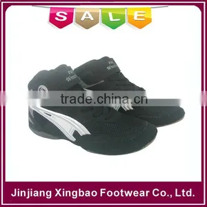 2015 Hot Chinese Split Sole Wrestling Shoes For Sale Ultimate Leather MMA Wrestling Shoes Inflect Lo-Boxer Rare thumbnail-2