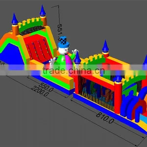 2015 Inflatable Obstacle Course Inflatable thumbnail-3