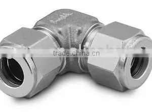 Union Elbow of Double Ferrule Instrumentation Tube Fitting thumbnail-1