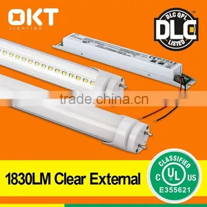 Perfect Office Lighting Fixtures ul Dlc Led Tube Light With External Driver 18w 22w thumbnail-1