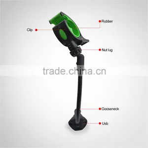 Universal Adjustable Car Charger Holder With 360 Rotation and Anti-slip Design thumbnail-6