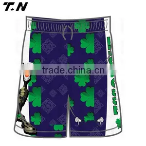 High Quality 100% Polyester Sublimation Lacrosse Shorts thumbnail-3