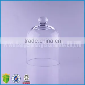 High-grade Transparent Glass Dome thumbnail-1