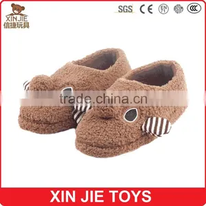 Children Winter Indoor Slipper Cheap Plush Animal Slipper 2015 Hot Selling Kids Plush Slippers thumbnail-2