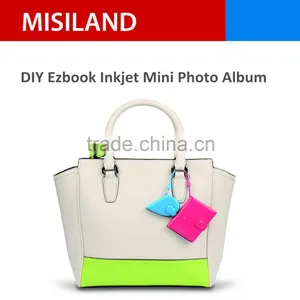 DIY Inkjet Mini Photo Album Small Square Metalic Feeling thumbnail-1