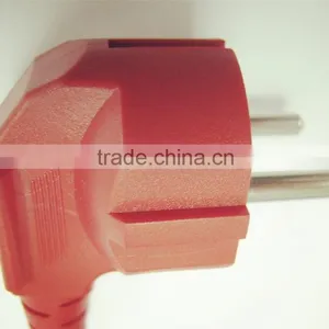 GOST-R Standard Angle Type 16A/250V Red Electrical Plug thumbnail-1