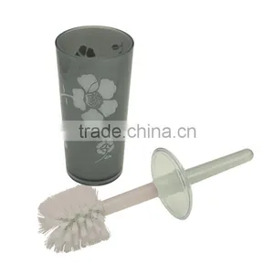 Toilet Accesspries Plastic Toilet Brush Set,bath Gift Set Toilet Brushset thumbnail-1