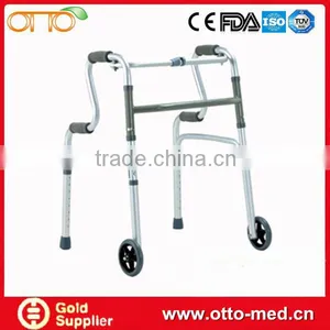 Aluminum One Button Step up Walker thumbnail-1