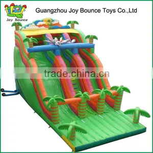 New Design Toboggan Rabbit Animals Inflatable Slide thumbnail-1