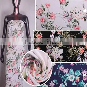 Rayon Cotton Fabric Reactive Printing Woven Cloth Wholesale Private Clothing thumbnail-1