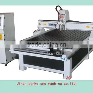 Jinan Senke 3D Woodworking Cnc Router Furniture Making 4 Axis Wood Cnc Engraving Machine thumbnail-2