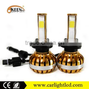 KEEN Universal High Power Led Lamp 12V 40W 9005 Led Headlight Bulb Yellow Case Car Head Light Bulb 3600lm thumbnail-1