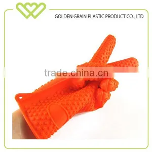 FDA Approved Heat Resistant Silicone BBQ Heat Resistant Finger Gloves thumbnail-1