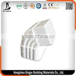 Other Plastic Materilas, Rain Gutter, PVC Downspout For Roof Drainage System thumbnail-5
