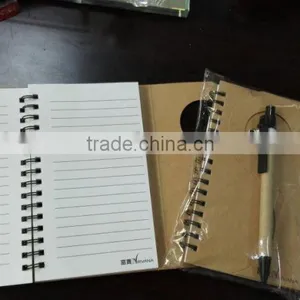 Eco Friendly Recycled Notebook With Pen thumbnail-1