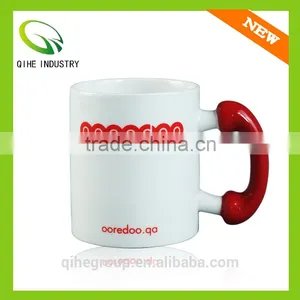 Hot White Mugs,wholesale Porcelain Mug,CSS Style thumbnail-1