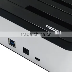 High Quality USB3.0 Dual Bay 2.5 and 3.5 Sata Hard Driver Dock(2 in 1) thumbnail-5