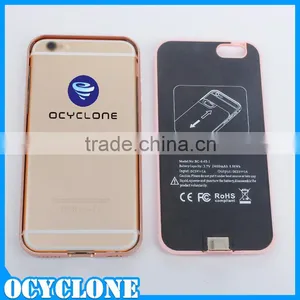 Wholesale Phone Power Bank Case for Iphone 6 Battery Charging Cover thumbnail-6